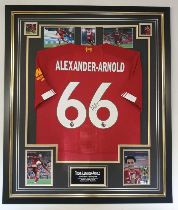 Trent Alexander Arnold of Liverpool Signed Shirt