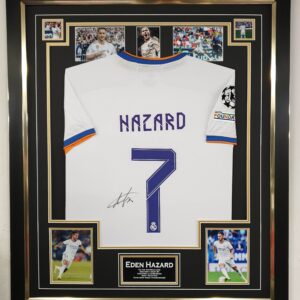 Eden Hazard of Real Madrid Signed Shirt