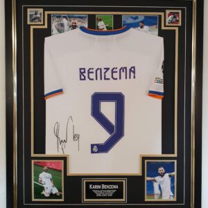 Karim Benzema of Real Madrid Signed Shirt