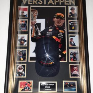 Max Verstappen of Red Bull Signed Cap