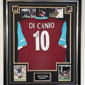 Paolo Di Canio of West Ham Signed Shirt