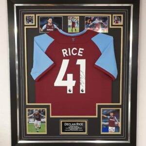Declan Rice of West Ham Signed Shirt