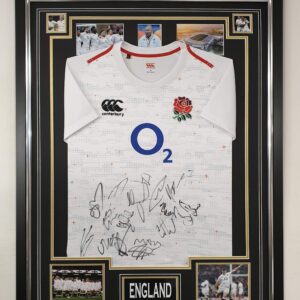 England Rugby Squad Signed Shirt