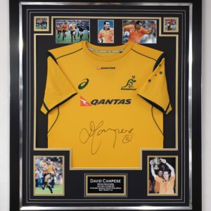 DAVID CAMPESE of Australia Signed Rugby Jersey