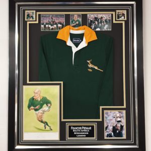 Francois Pienaar of South Africa Signed Rugby Jersey