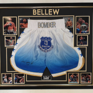 Tony Bellew Signed Boxing Shorts