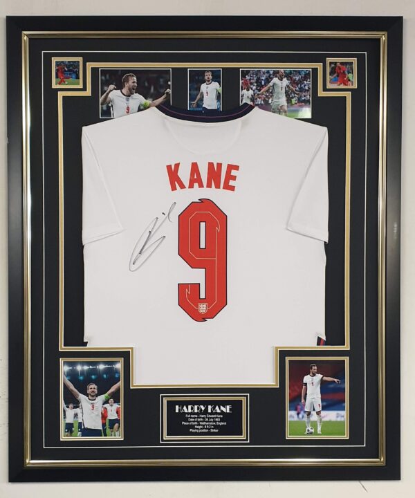 Harry Kane of England Signed Shirt