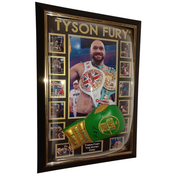 Tyson Fury Signed Boxing Glove